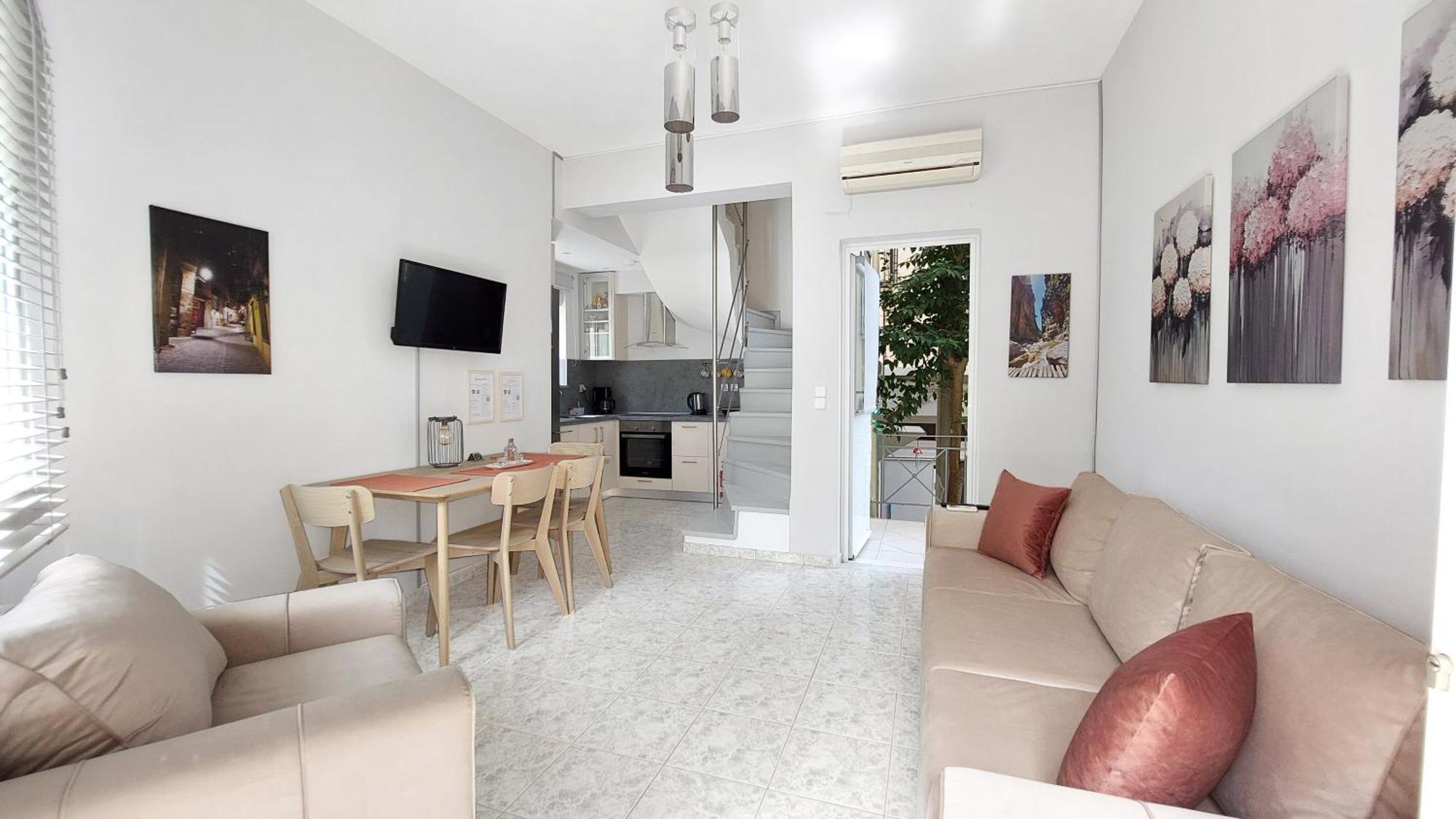 Sunbeam Retreat Villa Hriszí Aktí Haniá Kültér fotó